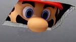 Ceiling Mario is watching