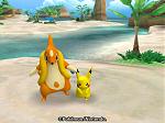 ピカチュウは、フローゼルと歩くのが大好きですね！

Pikachu loves walking with Floatzel!